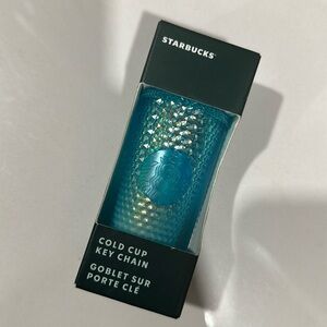 NWT Starbucks Cold Cup Keychain